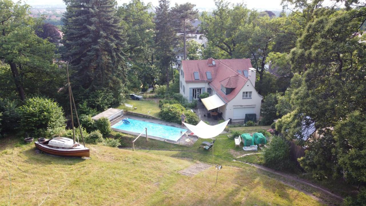 Villa im Park Wachwitzgrund Dresden Exterior foto